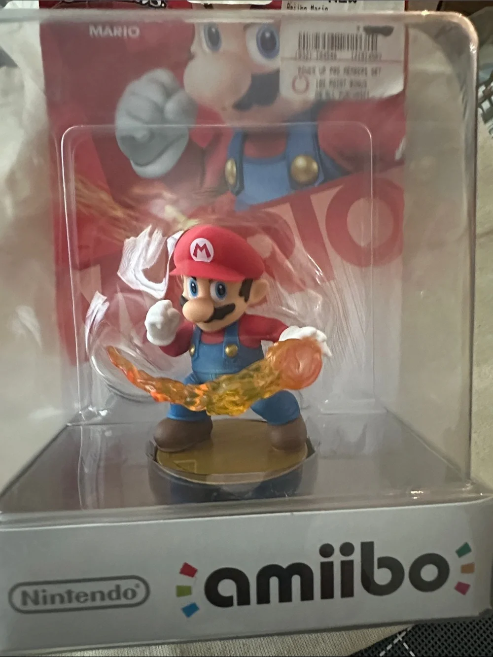 Nintendo Mario Amiibo Figure - Red, Blue, Yellow